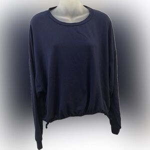 Fabletics Women's Navy Blue Top | Sz L